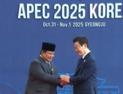 Prabowo Subianto Hadiri KTT APEC 2025, Disambut Hangat oleh Presiden Korsel Lee Jae-myung