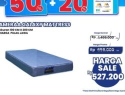 Cuma di Transmart Full Day Sale, Kasur Empuk Mulai Rp 500 Ribuan – Update 1