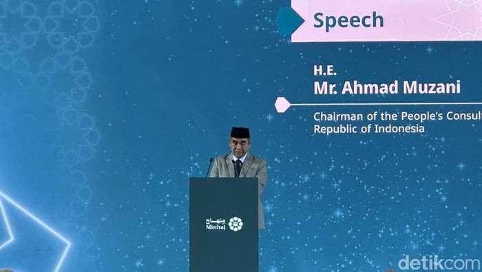 [Di Liga Muslim Dunia, Muzani Bicara soal Pancasila dan Keberagaman RI: Tantangan bagi pluralisme]