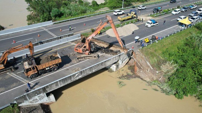 Jalan Tol Kualanamu Arah Medan yang Amblas, Pemulihan Berlangsung, Apakah Ancaman Lainnya?