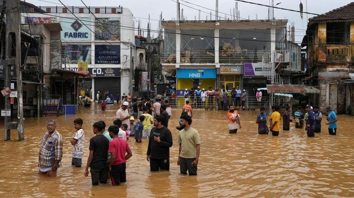 **Banjir di Sri Lanka: 334 Korban Tewas dan 400 Hilang, Bencana Berkepanjangan**