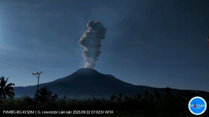 Gunung Lewotobi Laki-laki: Ancaman Vulkanik Mencuat, Warga Berada di Titik Berbahaya