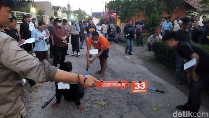 Rekonstruksi Kasus Pembunuhan Tengkulak Sawit di Pandeglang: Polisi Terperangah!