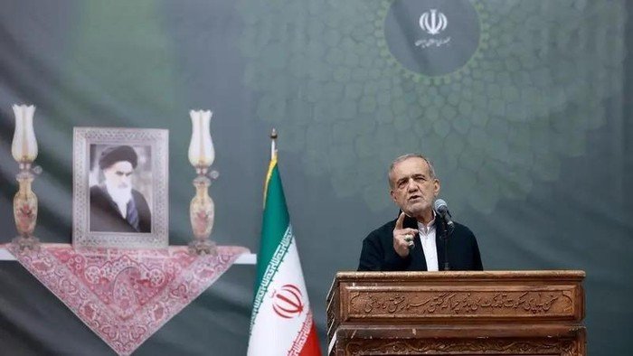 Presiden Iran Tuding AS-Israel Sebagai Penyebabdemo Rusuh