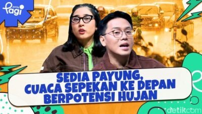 “Cuaca Berbahaya, Sedia Payung: Hujan Besar Diprediksi Menyapa Sepekan Ke Depan!”