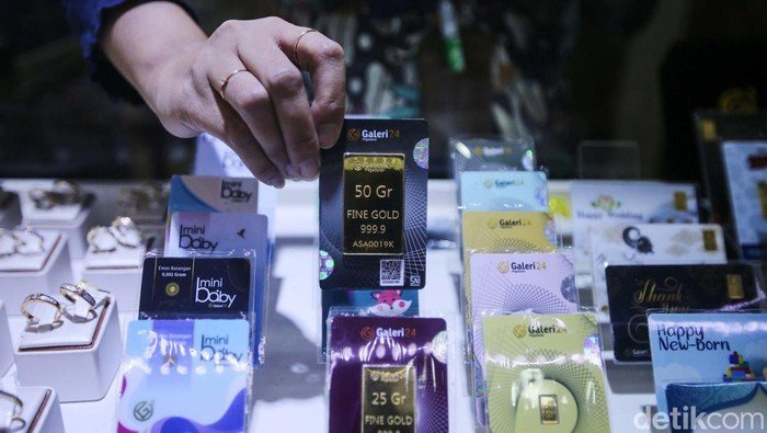 Emas Melonjak, Pegadaian Jamin Stok Cukup & Rasio 1:1