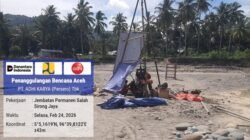 “Perubahan Nyata di Aceh, Kementerian PU Mulai Bangun Jembatan Permanen”