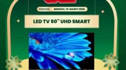 **Gabungkan hemat dengan teknologi: LED TV 50 Inch UHD Smart Diskon Rp 1,7 Juta di Transmart Full Day Sale**