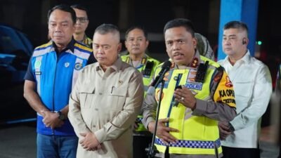 Contraflow di Tol KM 55-70 Diberlakukan Malam Ini, One Way Nasional Rabu Siang – Update 1