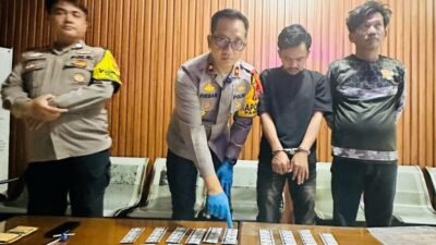 Penangkapan Mengejutkan! Bong dan 200 ‘T-Rex’ Ditemukan pada Pria di Parung