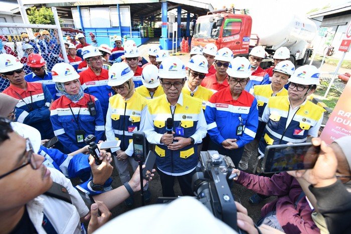 Wamen ESDM Tinjau FT Padalarang, Pertamina Pastikan Amanya Stok BBM & LPG