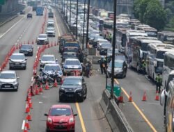 “Arus Mudik Makin Padat, Japek Tol Tambahkan 3 Lajur Contraflow”