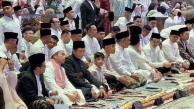 “Gibran Bersama Jan Ethes, Perayaan Idul Fitri di Masjid Istiqlal Membuat Gebrakan!”