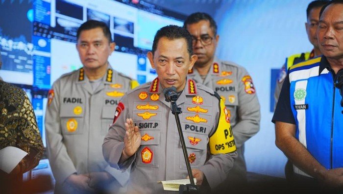 Kapolri: 2 Juta Mobil Masuk Jakarta, Arus Balik Capai Puncak!